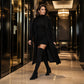 Elegantes botas altas de rodilla para mujer