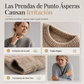 Jersey de punto de cuello redondo y corte holgado para mujer