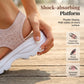 Sandalias de plataforma de malla transpirable para mujer