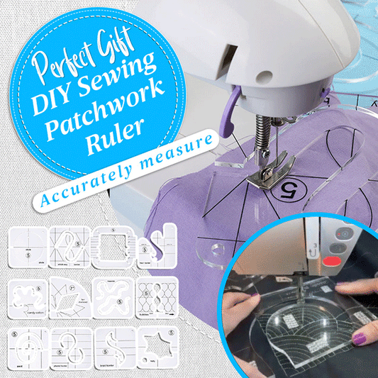 DIY Sewing Patchwork Ruler (12-Piece Set)