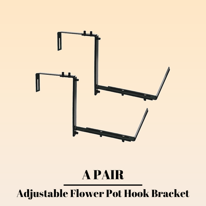 Adjustable Flower Pot Hook Bracket