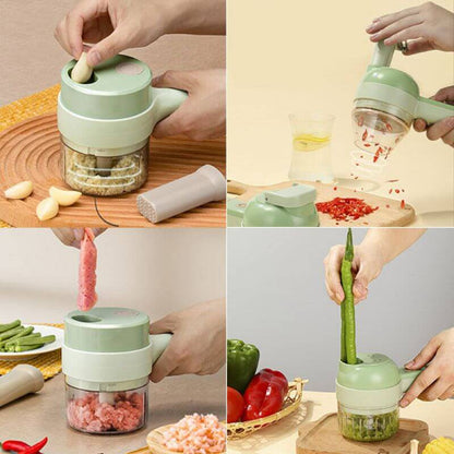 Electric Vegetable Slicer 4 in 1