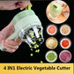 Electric Vegetable Slicer 4 in 1
