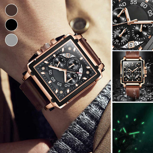 Luminous Square Automatic Mechanical Luxury Watch