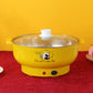 Multifunctional electric cooking pot with steamer